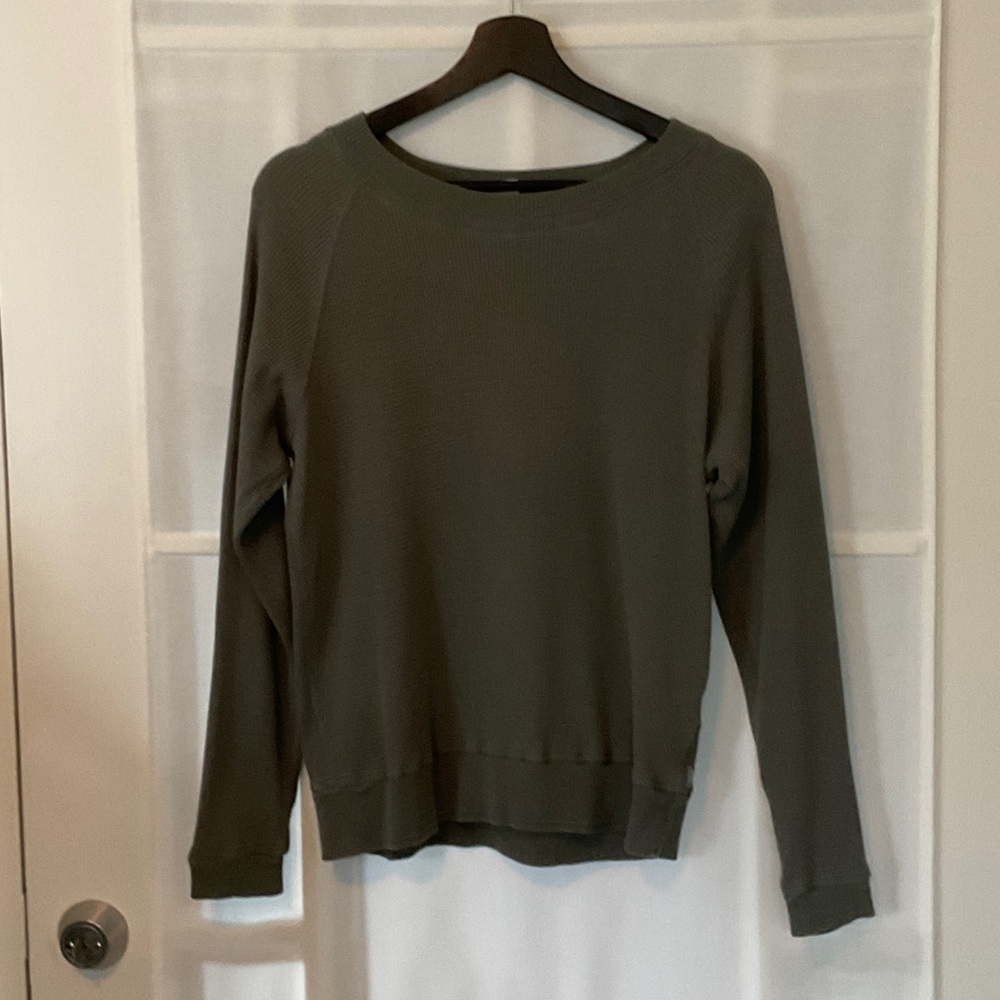 TNA Sage Waffle Knit Top